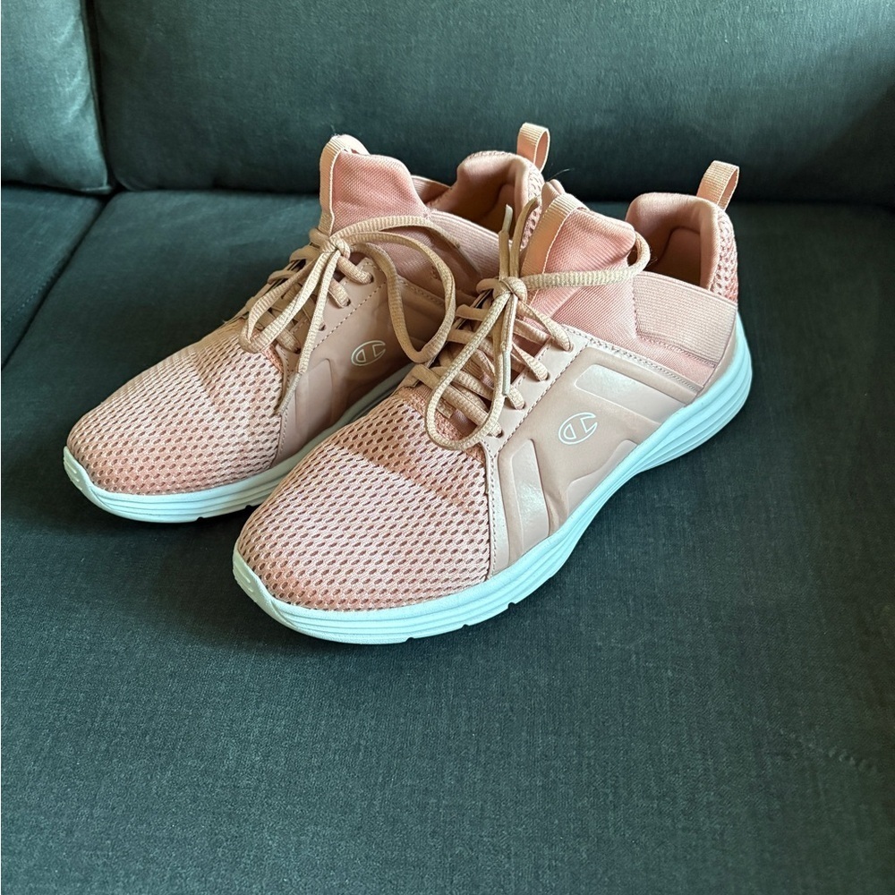 Champion Women’s Pink Sneakers Size 9.5 Excellent Condition